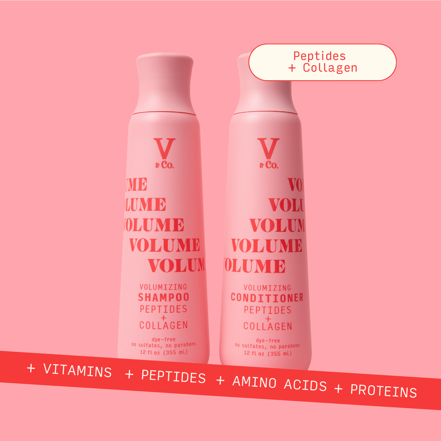 Volumizing Shampoo & Conditioner