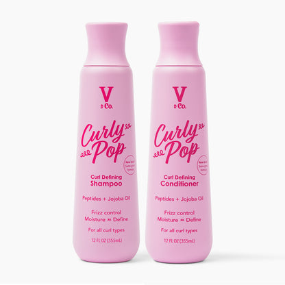 Curly Pop Curl Defining Shampoo & Conditioner