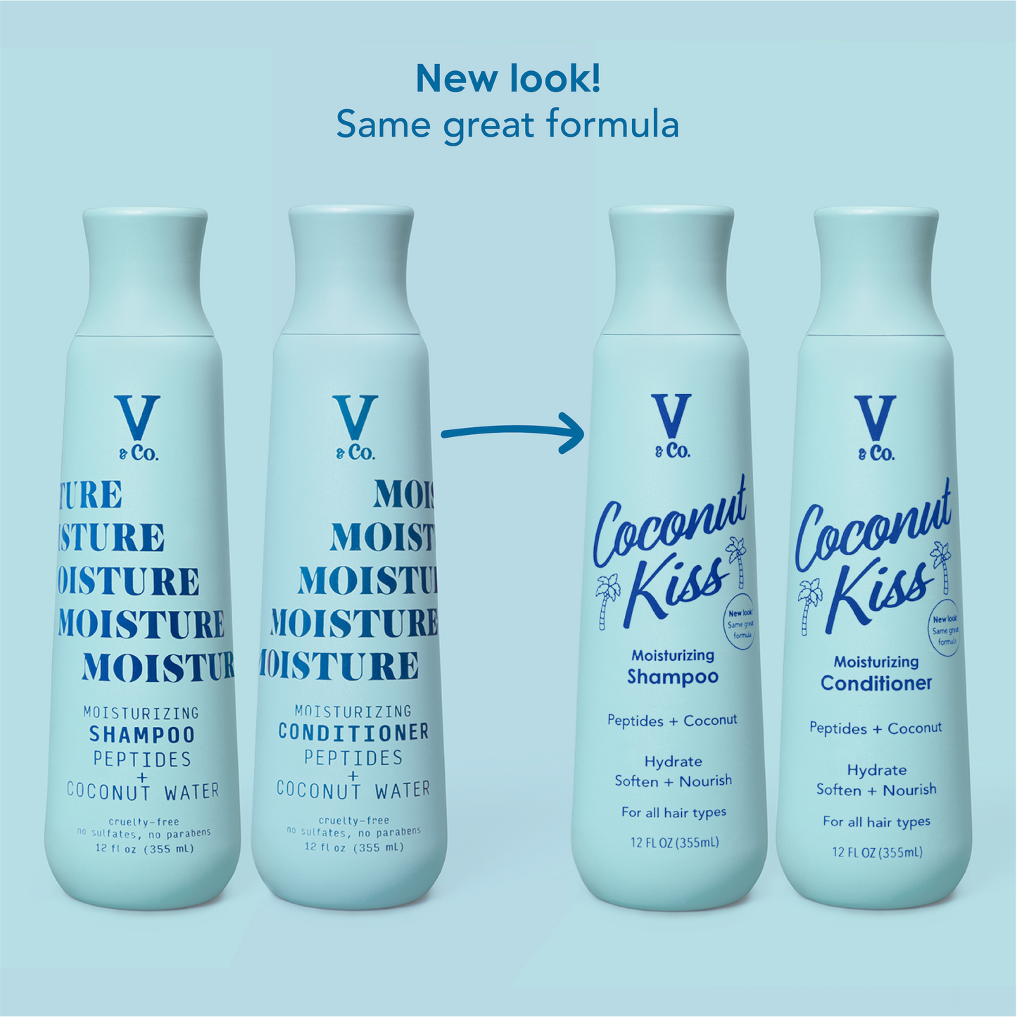 Coconut Kiss Moisturizing Shampoo & Conditioner