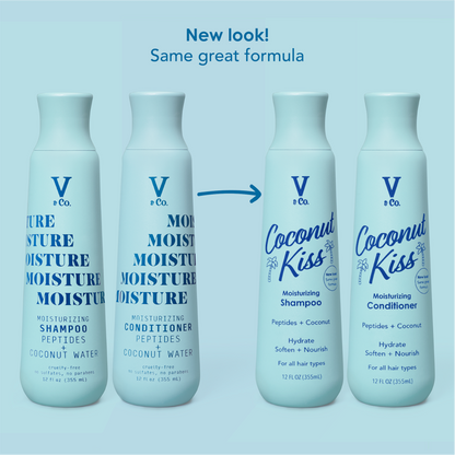 Coconut Kiss Moisturizing Shampoo & Conditioner