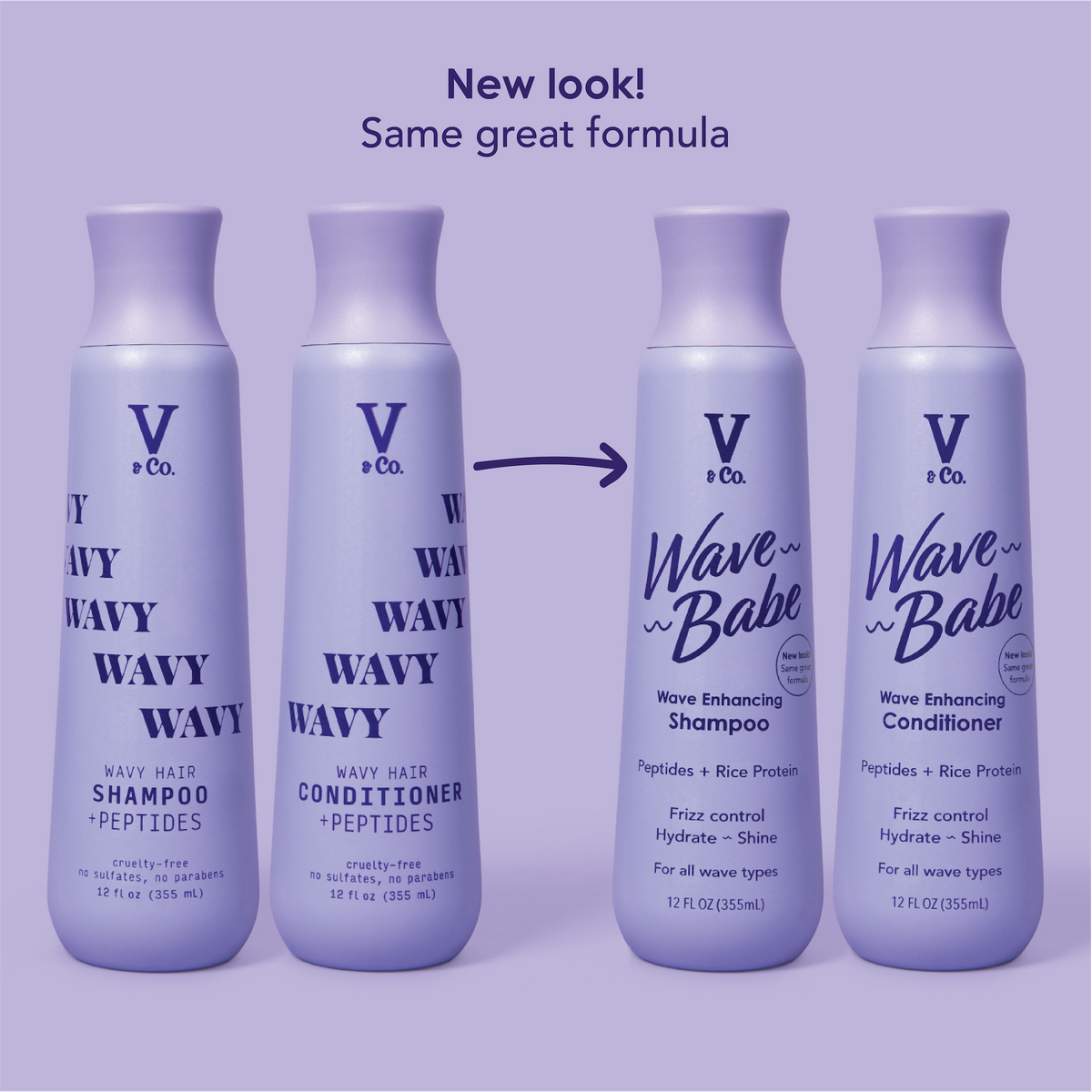 Wave Babe Wave Enhancing Shampoo & Conditioner – V&Co. Beauty