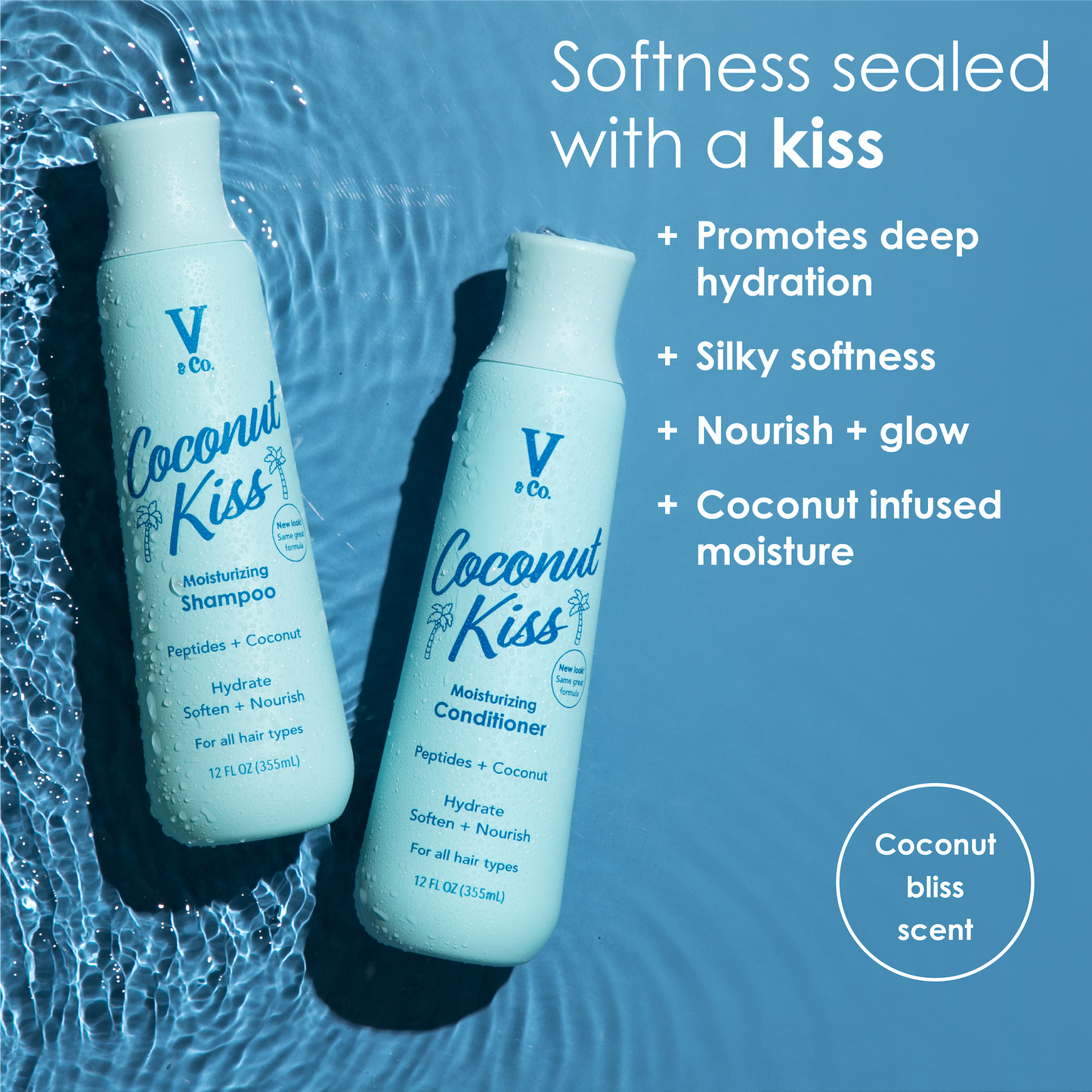 Coconut Kiss Moisturizing Shampoo & Conditioner