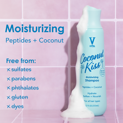 Coconut Kiss Moisturizing Shampoo & Conditioner