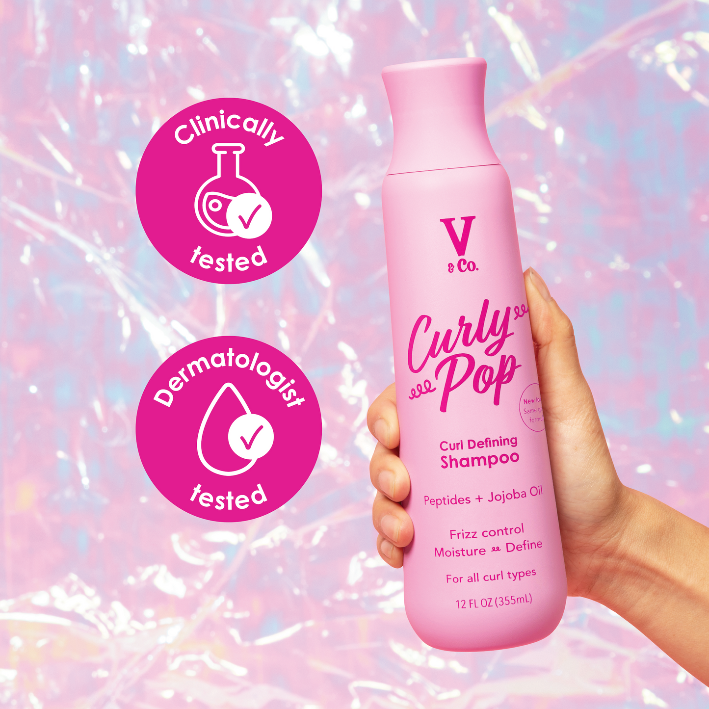 Curly Pop Curl Defining Shampoo & Conditioner