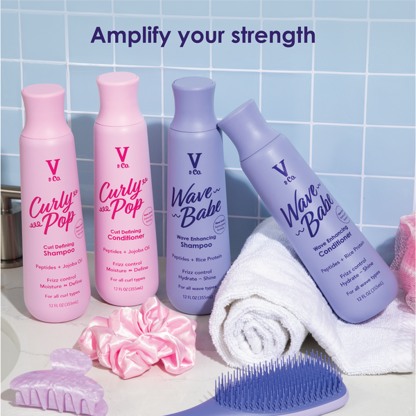 Wave Babe Wave Enhancing Shampoo & Conditioner – V&Co. Beauty