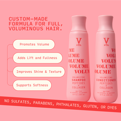 Volumizing Shampoo & Conditioner