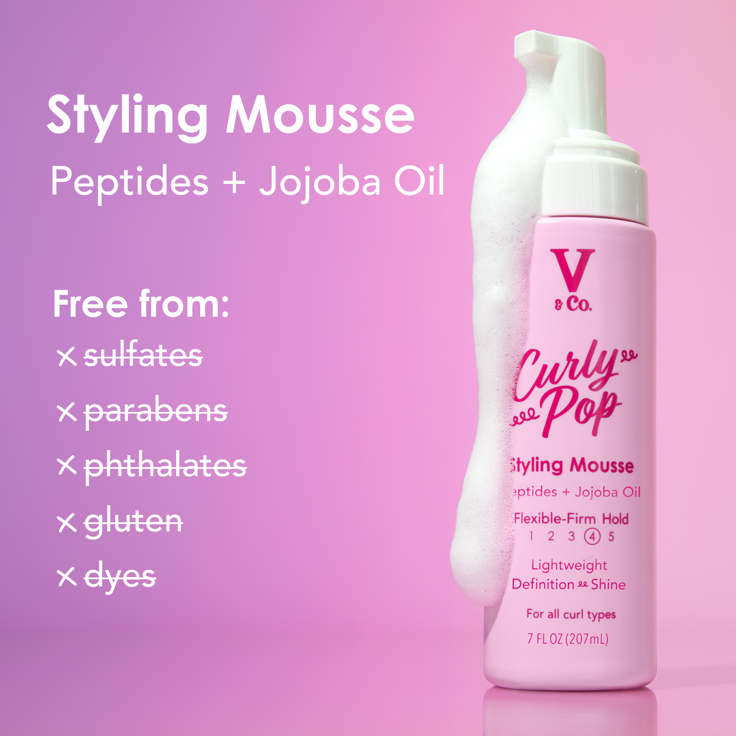 Curly Pop Styling Mousse